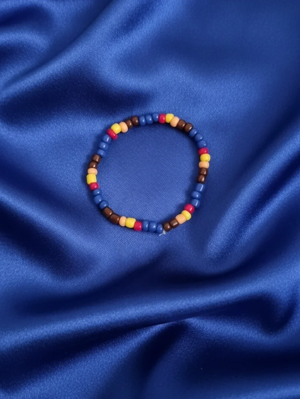 Kids Multicolor Toy Story Themed Beaded Stretch Bracelet Set - Green/Blue/Purple